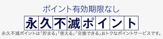 セゾンカードインターナショナル_永久不滅ポイント